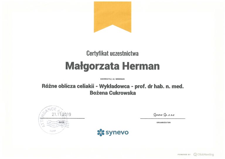 certyfika celiakia 21112019