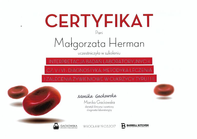 certyfikat MGackowska 19032017
